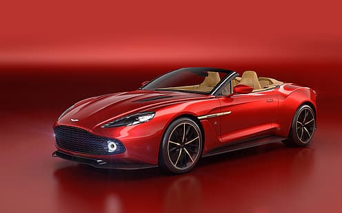  Aston Martin Vanquish Zagato, convertible, car, HD wallpaper HD wallpaper