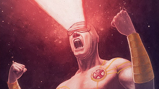 Carta da parati Marvel X-men Cyclops, fumetti, Cyclops, X-Men, Sfondo HD HD wallpaper