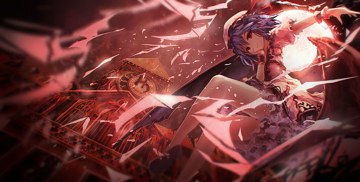Anime, Touhou, Remilia Scarlet, HD wallpaper