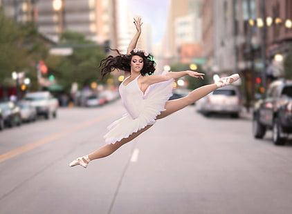Tänzerin, Ballerina, Frauen, HD-Hintergrundbild HD wallpaper