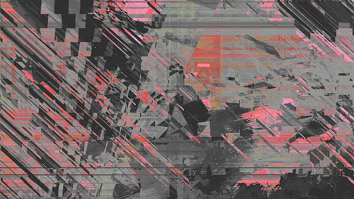 seni kesalahan, abstrak, Wallpaper HD