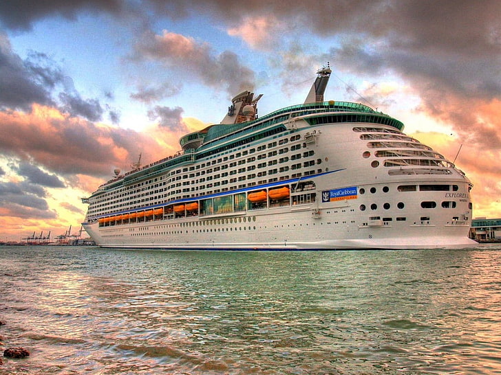 cruise ship, vehicle, ship, HD wallpaper