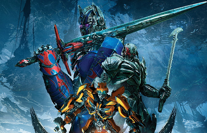 Transformers digital wallpaper, The film, Optimus Prime, Movie, Transformers: The Last Knight, HD wallpaper