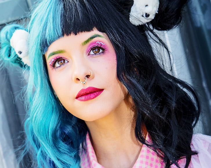 Singers, Melanie Martinez, American, Face, Lipstick, Singer, HD wallpaper