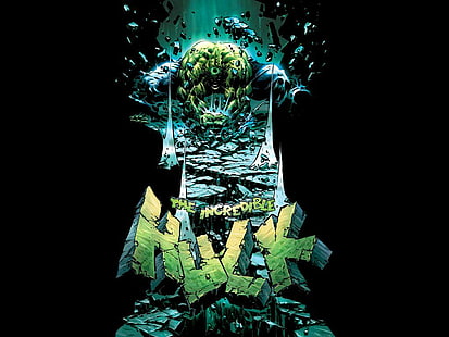 Black Hulk The Hulk Smash HD, dessin animé / bande dessinée, noir, le, hulk, smash, Fond d'écran HD HD wallpaper