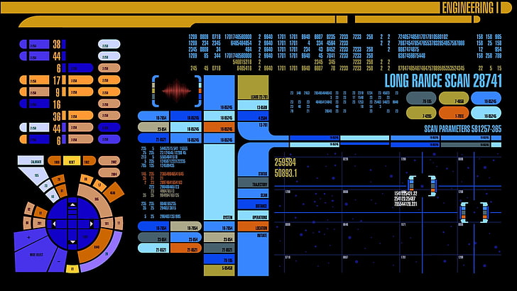 computer star trek control lcars starship 1600x900 Weltraumsterne HD Art, Computer, Star Trek, HD-Hintergrundbild