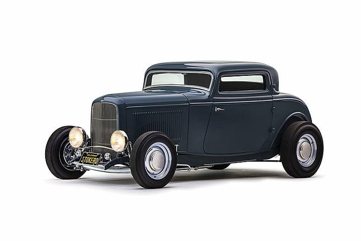 Ford, 1932 Ford Coupe, Hot Rod, HD tapet