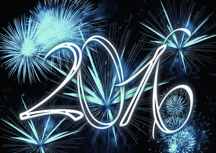 Tapeta 2016, 2016, nowy rok, fajerwerki, Tapety HD