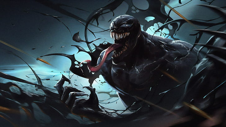 Venom Artwork 5K, Opera d'arte, Venom, Sfondo HD