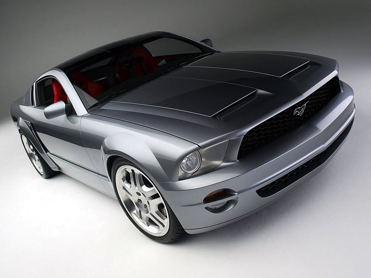 2003, concept, ford, g t, muscle, mustang, HD wallpaper