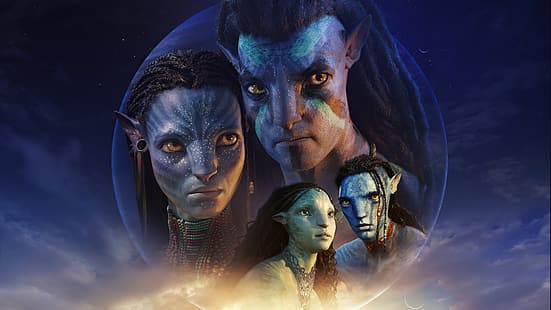 Avatar, Na'vi, Jake Sully, Neytiri, Lo'ak, Pandora, HD-Hintergrundbild HD wallpaper