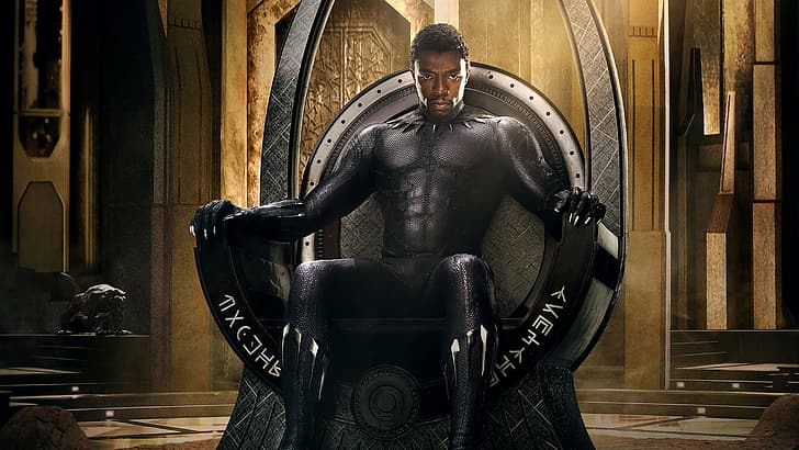 Black Panther, Marvel Cinematic Universe, MCU, Wakanda, T'challa, HD tapet