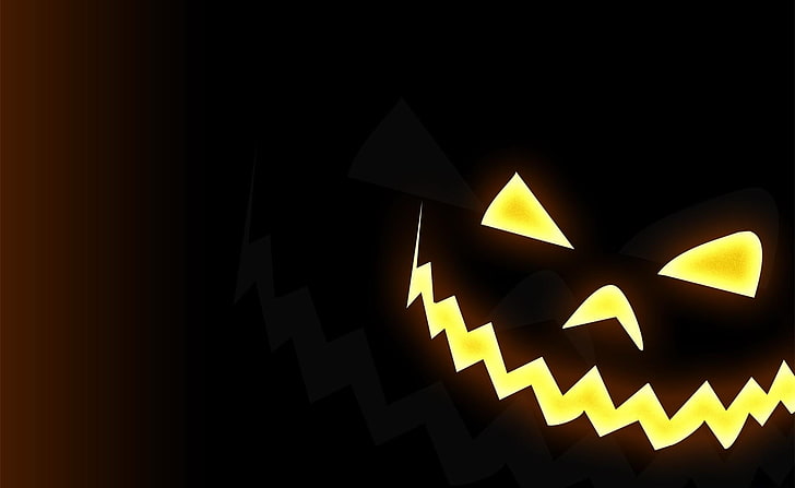 Illustration de décor d'Halloween, halloween, vacances, lanterne jack, lumière, Fond d'écran HD