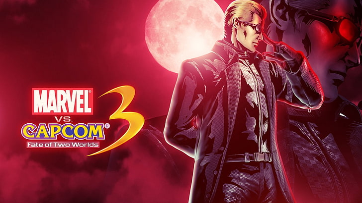 Videospiel, Marvel vs. Capcom 3: Das Schicksal zweier Welten, Albert Wesker, HD-Hintergrundbild