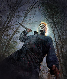 Halloween, Horror, Thriller, 2018, 4K, HD-Hintergrundbild HD wallpaper
