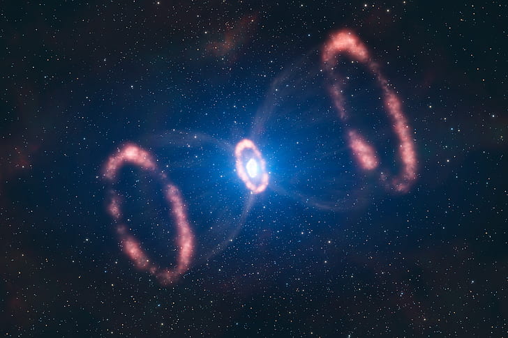 Sterne, Nebel, Pulsar, Supernova, HD-Hintergrundbild