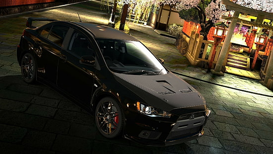 Mitsubishi Lancer Evolution Evo HD, bilar, evolution, mitsubishi, evo, lancer, HD tapet HD wallpaper