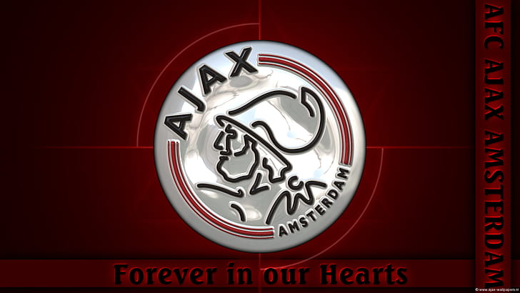 Fútbol, ​​AFC Ajax, emblema, logotipo, Fondo de pantalla HD