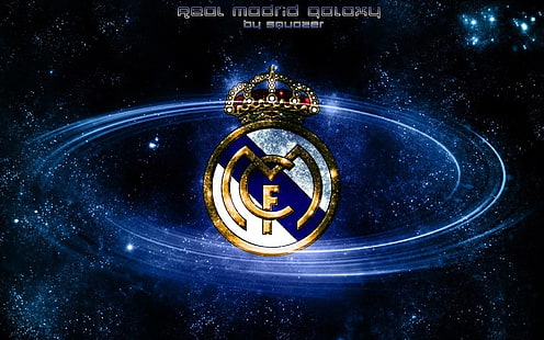 Fotboll, Real Madrid C.F., Real Madrid-logotyp, HD tapet HD wallpaper