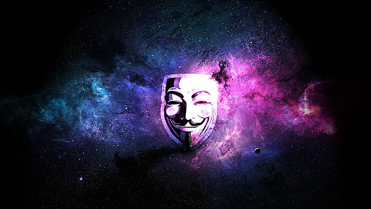 anónimo, computadora, hacker, legión, máscara, cita, Fondo de pantalla HD
