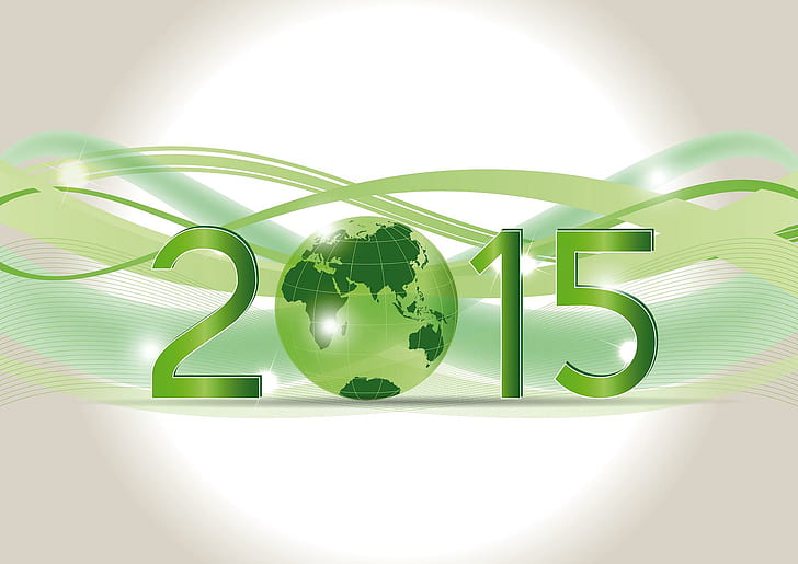 新年あけましておめでとうございます2015年願い、2015年惑星地球のテキスト、新年2015年、新年、2015年、願い、 HDデスクトップの壁紙