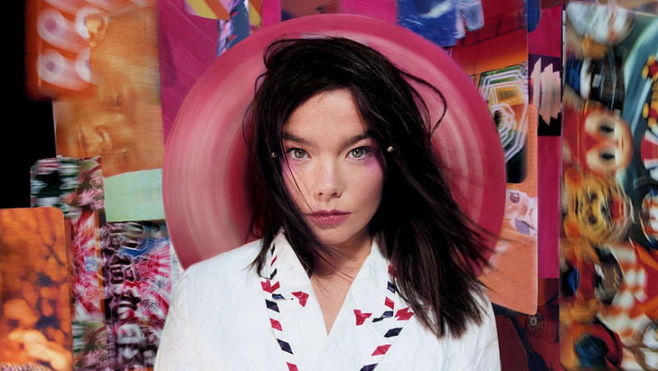 musik, skivomslag, Björk, kvinnor, HD tapet