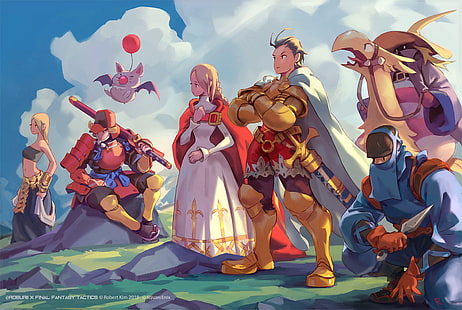 Final Fantasy Tactics, Delita, Final Fantasy, Sfondo HD HD wallpaper