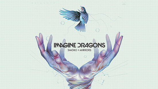Imagine Dragons Smoke + Mirrors capa do álbum, Imagine Dragons, HD papel de parede HD wallpaper