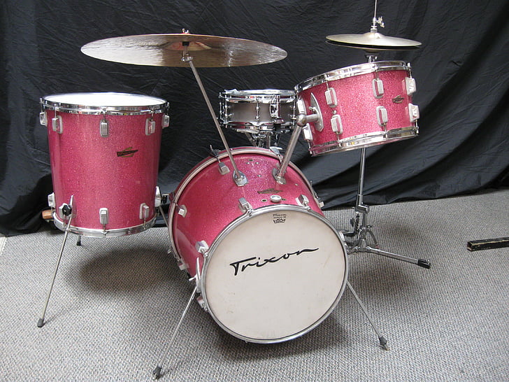 drum, drum, kit, musik, set, Wallpaper HD