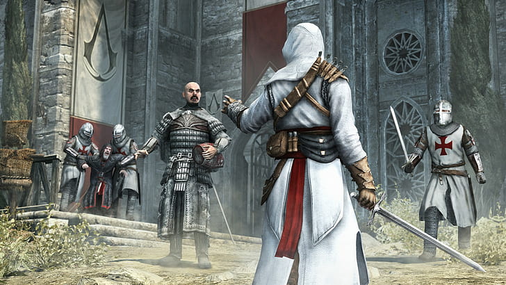 видеоигры, Assassin's Creed, Altaïr Ibn-La'Ahad, HD обои