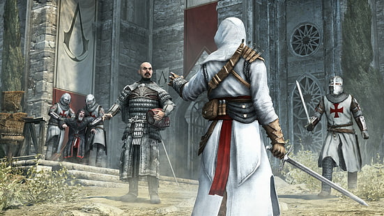 videospel, Assassin's Creed, Altaïr Ibn-La'Ahad, HD tapet HD wallpaper
