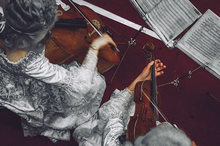 classical music, music, violin, HD wallpaper