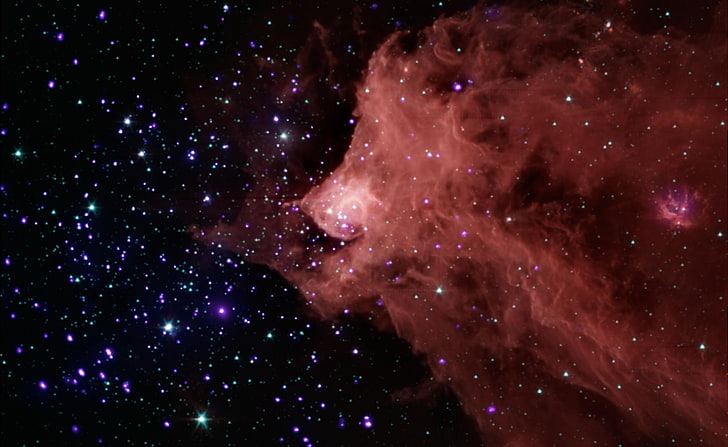 Nebulosa linda, papel de parede nebulosa, espaço, nebulosa, linda, HD papel de parede
