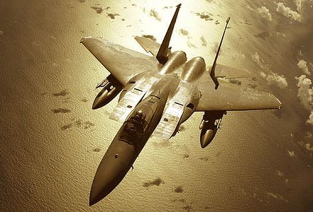 F-15イーグル、F-15ストライクイーグル、マクドネルダグラスF-15イーグル、F-15、 HDデスクトップの壁紙 HD wallpaper