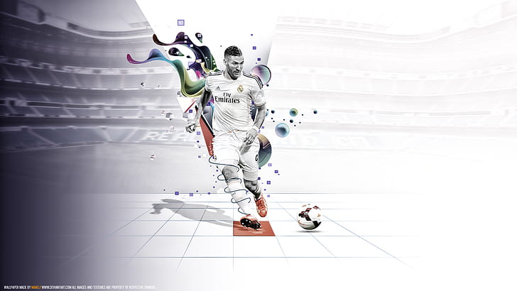 Fotboll, Karim Benzema, franska, Real Madrid C.F., HD tapet