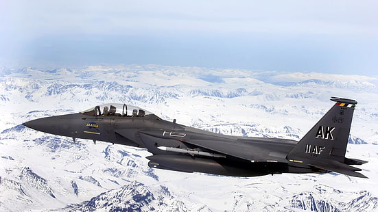 aereo militare, aereo, jet, cielo, McDonnell Douglas F-15 Eagle, militare, aereo, Sfondo HD HD wallpaper