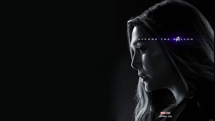 Scarlet Witch, Avengers: Endgame, Avengers Finale, Terpily Thanos, Ashes after clicking, HD wallpaper