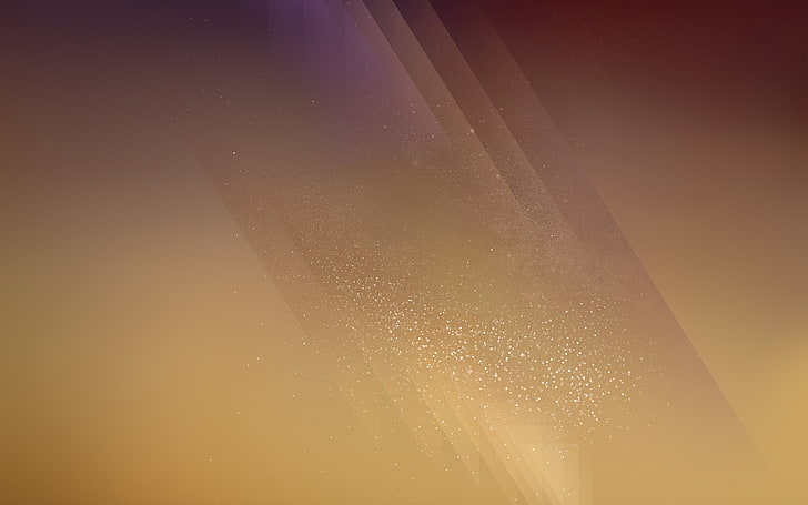 galaxy, s8, gold, blur, gradation, HD wallpaper