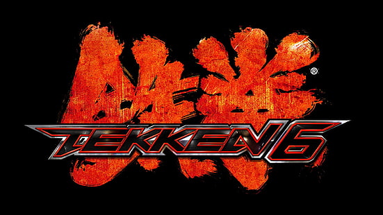 Tekken, Tekken 6, Logo, HD wallpaper HD wallpaper
