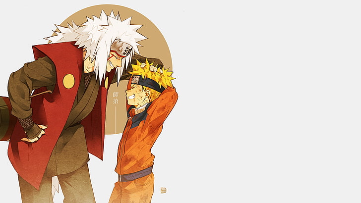 Anime, Naruto, Jiraiya (Naruto), Naruto Uzumaki, HD-Hintergrundbild