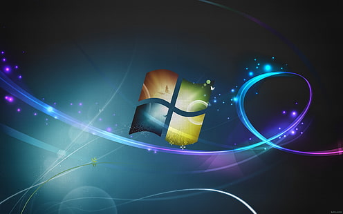 Microsoft Windows 로고 1920x1200 기술 Windows HD 아트, 로고, Microsoft Windows, HD 배경 화면 HD wallpaper