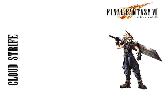 Final Fantasy VII - Cloud Strife, digitales Hintergrundbild, Final Fantasy VII, Zack Fair, Cloud Strife, Videospiele, HD-Hintergrundbild HD wallpaper