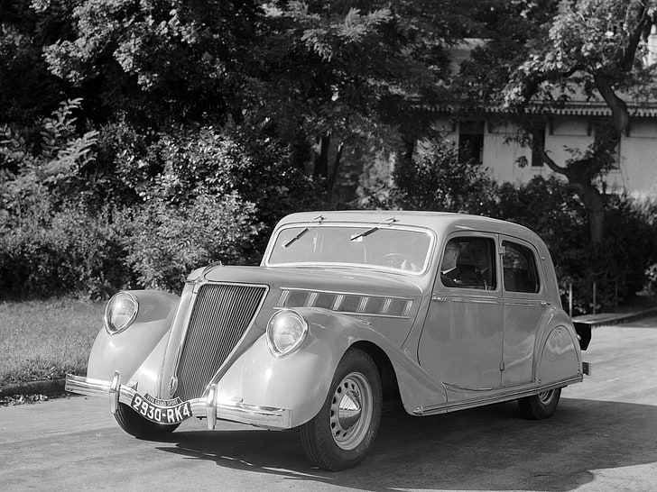 1934, grand, luxury, renault, retro, sedan, sport, viva, HD wallpaper