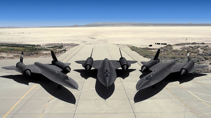 samoloty, Lockheed SR-71 Blackbird, samoloty wojskowe, Tapety HD