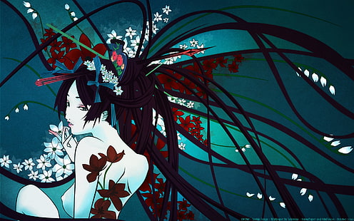 ilustração de mulher de cabelo vermelho, Anime, Tenjho Tenge, HD papel de parede HD wallpaper
