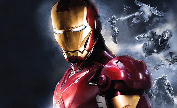 Iron Man, konst, Marvel Iron Man digital tapet, filmer, Iron Man, superhjälte, superhjältar, HD tapet