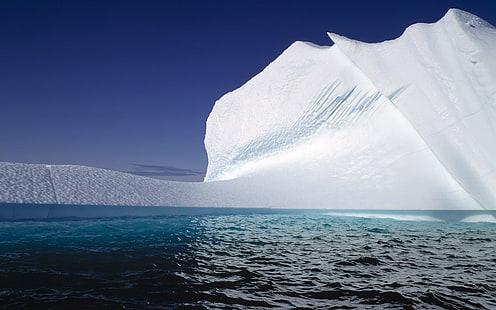 lodowa góra, Arktyka, przyroda, morze, Tapety HD HD wallpaper
