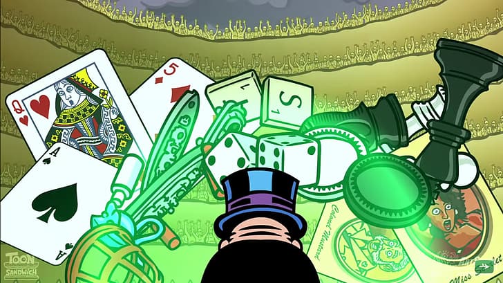 Monopol, Brettspiele, Kartenspiele, Mausefalle, HD-Hintergrundbild