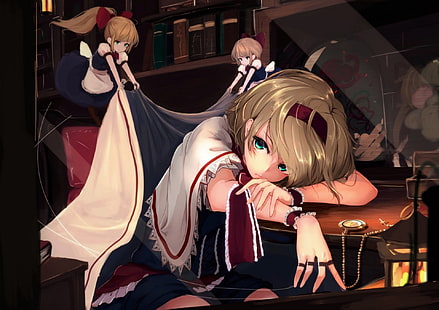 Anime, Touhou, Alice Margatroid, HD-Hintergrundbild HD wallpaper