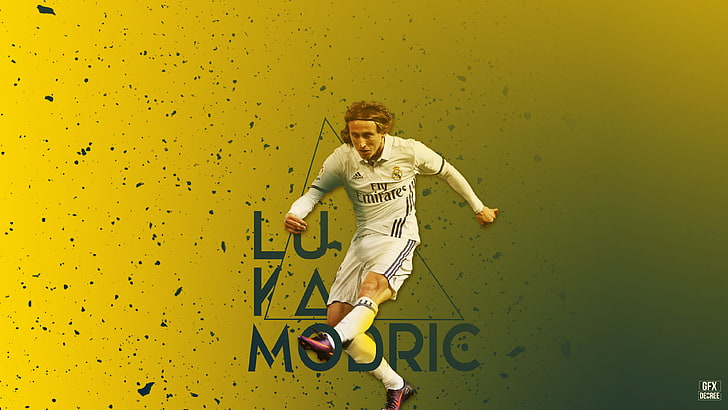 4K, Croatian, Real Madrid, Luka Modric, Footballer, HD wallpaper